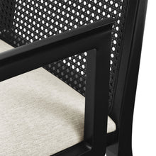 Load image into Gallery viewer, Monarch Wood and Rattan Dining Armchair by Modway
