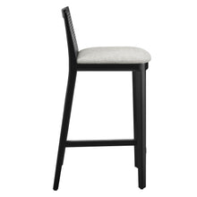 Load image into Gallery viewer, Monarch Wood and Rattan Counter Stool by Modway
