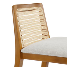 Load image into Gallery viewer, Monarch Wood and Rattan Bar Stool by Modway

