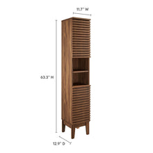 Load image into Gallery viewer, Render Tall Narrow Bathroom Storage Cabinet by Modway
