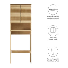 Load image into Gallery viewer, Render Over the Toilet Bathroom Storage Cabinet by Modway
