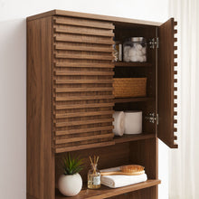 Load image into Gallery viewer, Render Over the Toilet Bathroom Storage Cabinet by Modway
