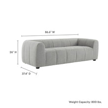 Load image into Gallery viewer, Liana Upholstered Fabric Sofa by Modway

