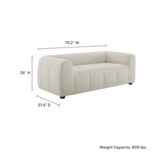 Load image into Gallery viewer, Liana Upholstered Fabric Loveseat by Modway
