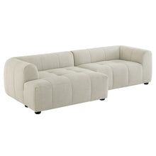 Load image into Gallery viewer, Liana Left-Facing Upholstered Fabric Modular Sofa with Chaise by Modway
