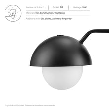 Load image into Gallery viewer, Eclipse Globe Wall Sconce by Modway
