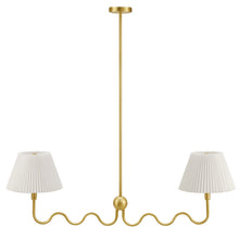 Load image into Gallery viewer, Wave Squiggle 2-Arm Pendant Light by Modway
