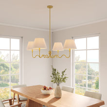 Load image into Gallery viewer, Wave Squiggle 4-Arm Pendant Light by Modway
