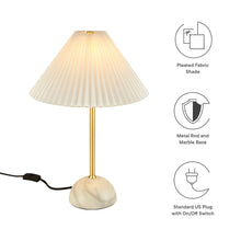 Load image into Gallery viewer, Illusion Marble Dome Table Lamp by Modway

