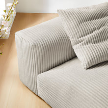 Load image into Gallery viewer, Solace Modular Corduroy Upholstered Armless Chair by Modway

