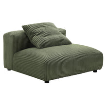 Load image into Gallery viewer, Solace Modular Corduroy Upholstered Armless Chair by Modway
