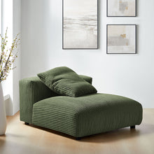 Load image into Gallery viewer, Solace Modular Corduroy Upholstered Armless Chair by Modway
