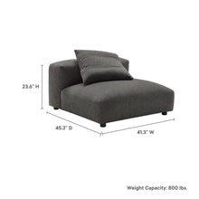 Load image into Gallery viewer, Solace Modular Upholstered Fabric Armless Chair by Modway
