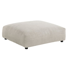 Load image into Gallery viewer, Solace Modular Corduroy Upholstered Ottoman by Modway
