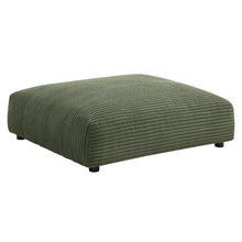 Load image into Gallery viewer, Solace Modular Corduroy Upholstered Ottoman by Modway
