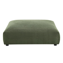 Load image into Gallery viewer, Solace Modular Corduroy Upholstered Ottoman by Modway
