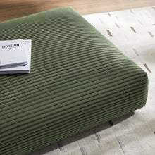 Load image into Gallery viewer, Solace Modular Corduroy Upholstered Ottoman by Modway

