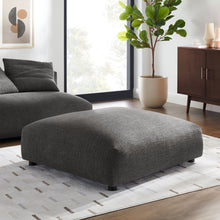 Load image into Gallery viewer, Solace Modular Upholstered Fabric Ottoman by Modway
