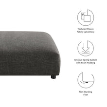 Load image into Gallery viewer, Solace Modular Upholstered Fabric Ottoman by Modway
