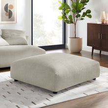 Load image into Gallery viewer, Solace Modular Upholstered Fabric Ottoman by Modway
