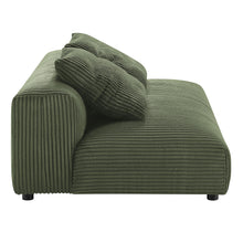 Load image into Gallery viewer, Solace Modular Corduroy Upholstered Armless Loveseat by Modway
