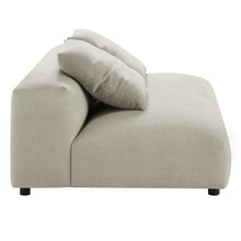 Load image into Gallery viewer, Solace Modular Upholstered Fabric Armless Loveseat by Modway
