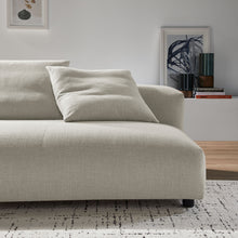 Load image into Gallery viewer, Solace Modular Upholstered Fabric Armless Loveseat by Modway

