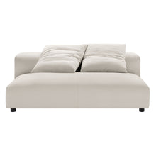 Load image into Gallery viewer, Solace Modular Upholstered Fabric Armless Loveseat by Modway
