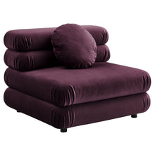 Load image into Gallery viewer, Jubilee Modular Performance Velvet Armless Chair by Modway
