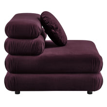 Load image into Gallery viewer, Jubilee Modular Performance Velvet Armless Chair by Modway
