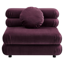 Load image into Gallery viewer, Jubilee Modular Performance Velvet Armless Chair by Modway
