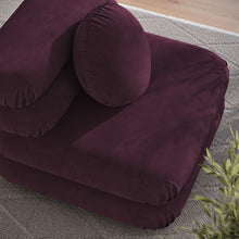 Load image into Gallery viewer, Jubilee Modular Performance Velvet Armless Chair by Modway
