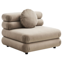 Load image into Gallery viewer, Jubilee 4-Piece Modular Performance Velvet Sectional Sofa by Modway
