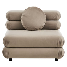 Load image into Gallery viewer, Jubilee Modular Performance Velvet Armless Chair by Modway
