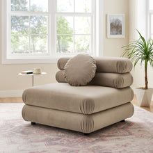 Load image into Gallery viewer, Jubilee Modular Performance Velvet Armless Chair by Modway
