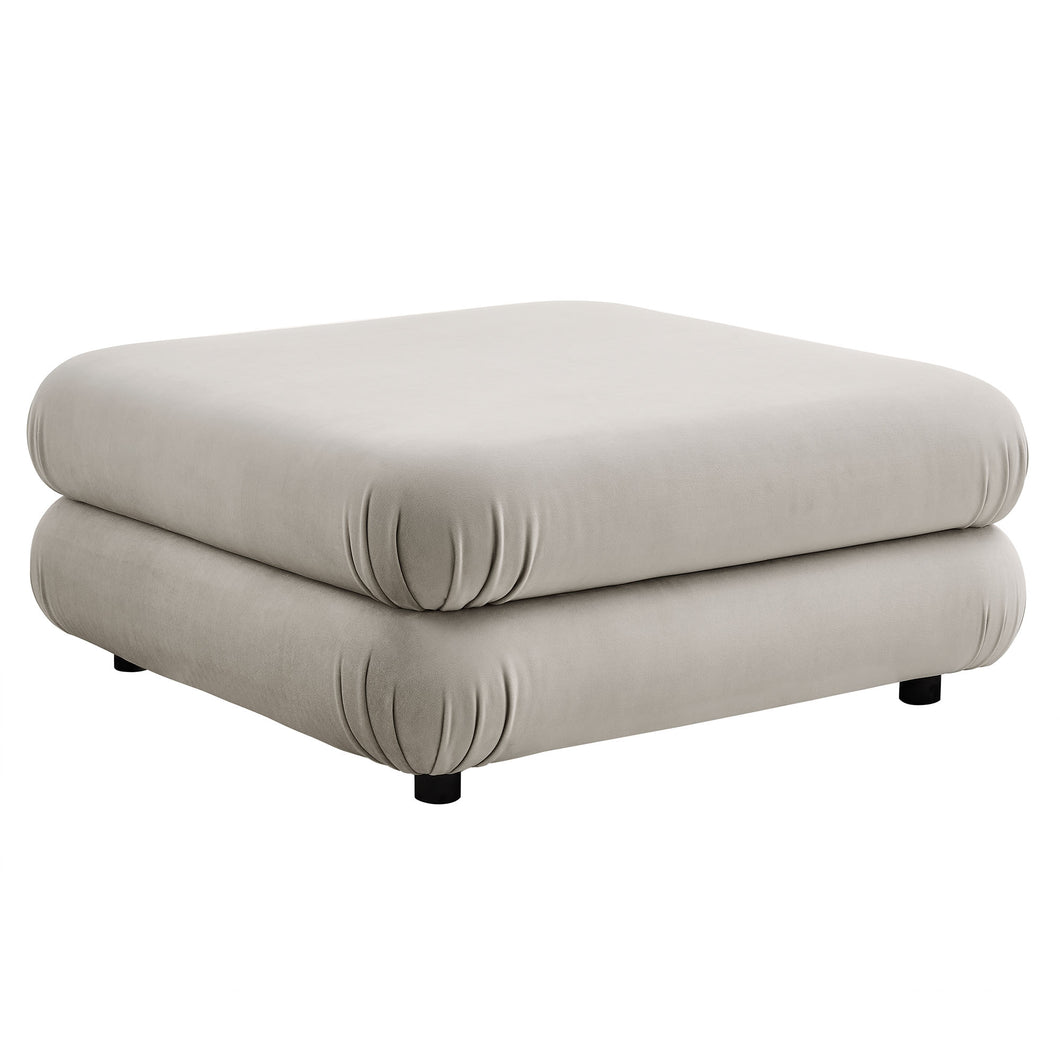 Jubilee Modular Performance Velvet Ottoman by Modway