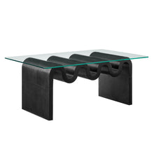 Load image into Gallery viewer, Ondine Glass Top Coffee Table by Modway
