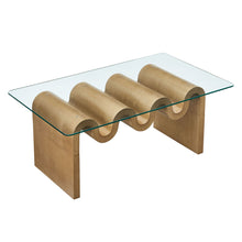 Load image into Gallery viewer, Ondine Glass Top Coffee Table by Modway
