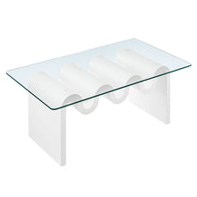 Load image into Gallery viewer, Ondine Glass Top Coffee Table by Modway
