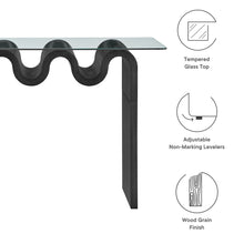Load image into Gallery viewer, Ondine Glass Top 50&quot; Console Table by Modway
