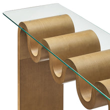 Load image into Gallery viewer, Ondine Glass Top 50&quot; Console Table by Modway
