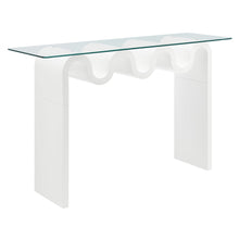 Load image into Gallery viewer, Ondine Glass Top 50&quot; Console Table by Modway
