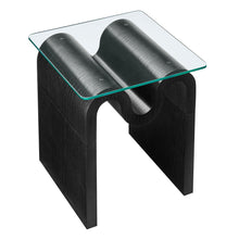 Load image into Gallery viewer, Ondine Glass Top Side Table by Modway
