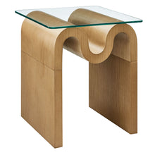 Load image into Gallery viewer, Ondine Glass Top Side Table by Modway
