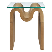 Load image into Gallery viewer, Ondine Glass Top Side Table by Modway
