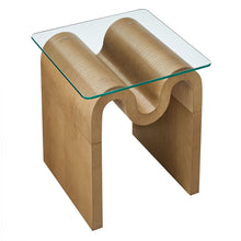 Load image into Gallery viewer, Ondine Glass Top Side Table by Modway
