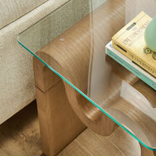 Load image into Gallery viewer, Ondine Glass Top Side Table by Modway
