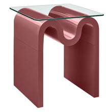 Load image into Gallery viewer, Ondine Glass Top Side Table by Modway
