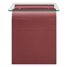 Load image into Gallery viewer, Ondine Glass Top Side Table by Modway
