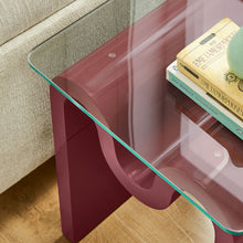 Load image into Gallery viewer, Ondine Glass Top Side Table by Modway
